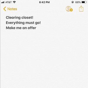 Baby girl stuff. Take a look at my closet!